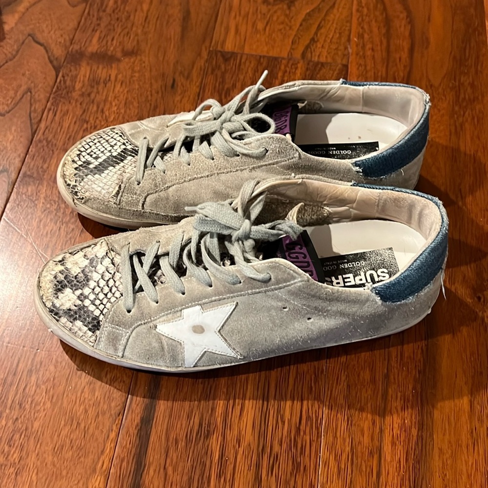 Golden Goose Superstar Snake Sneakers